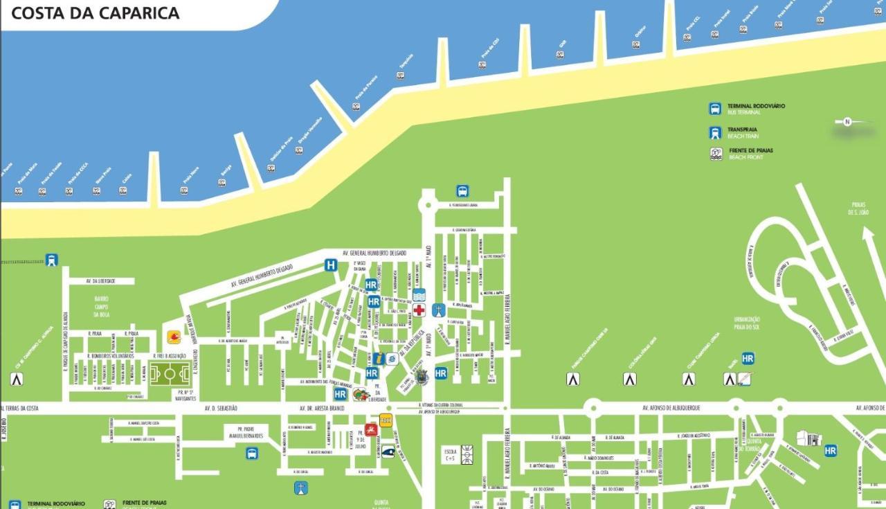 Lisbon Beach Apartments 1 Коста да Капарика Екстериор снимка